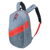 ​Tenisový batoh HEAD Elite Backpack  šedo-oranžový GROR 2023