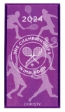 Ručník - osuška Wimbledon THE CHAMPIONSHIP 2024 fialový