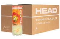 Dětské tenisové míče HEAD STAGE 2 orange - karton (72 ks) Dětské tenisové míče HEAD STAGE 2 orange - karton (72 ks)