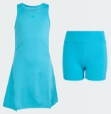 Dívčí tenisové šaty Adidas Club Tennis Climacool Dress KF0980 modré Dívčí tenisové šaty Adidas Club Tennis Climacool Dress KF0980 modré