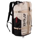 Tenisový batoh Yonex GEARLOGIC BACKPACK beige Tenisový batoh Yonex GEARLOGIC BACKPACK beige