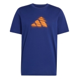 Pánské tričko Adidas Tennis Clay Graphic Tee KB9430 modré Pánské tričko Adidas Tennis Clay Graphic Tee KB9430 modré