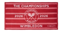 Ručník - osuška Wimbledon THE CHAMPIONSHIP 2026 strawberry/pink Ručník - osuška Wimbledon THE CHAMPIONSHIP 2026 strawberry/pink
