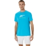 Tenisové tričko Asics Court Graphic Tee 2041A304-418 modré