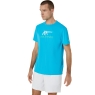 Tenisové tričko Asics Court Graphic Tee 2041A304-418 modré