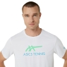 Tenisové tričko Asics Court Graphic Tee 2041A304-106 bílé