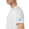 Tenisové tričko Asics Court Graphic Tee 2041A304-106 bílé