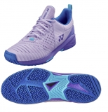 Dámská tenisová obuv Yonex POWER CUSHION SONICAGE 3 Clay lila - antuková