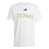 Pánské tričko Adidas Hivis Graphic Tee IW0142 bílé