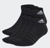 Tenisové ponožky Adidas Cushioned Sportswear Ankle 6 pack IC1291 černé Tenisové ponožky Adidas Cushioned Sportswear Ankle 6 pack IC1291 černé