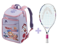 Tenisový set Tlapková patrola Head Paw 19 bílá + Kids Backpack Paw Patrol Tenisový set Tlapková patrola Head Paw 19 bílá + Kids Backpack Paw Patrol