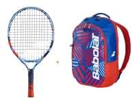Tenisový set Babolat - Ballfighter 17 + Backpack Kids red Tenisový set Babolat - Ballfighter 17 + Backpack Kids red